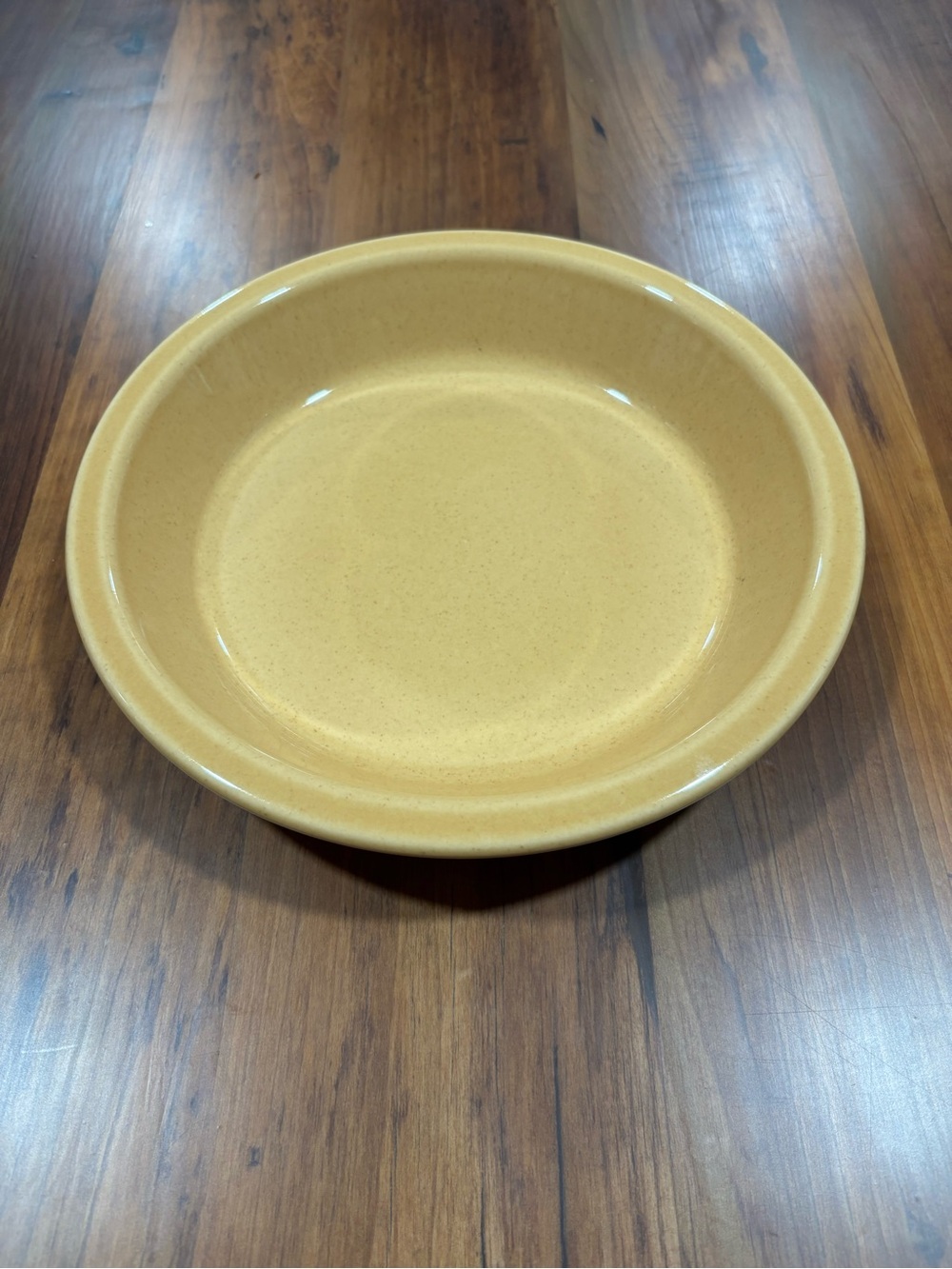Vintage Pfaltzgraff Perfect Pie 10” Plate Ovenware Made in USA Yellow NEW